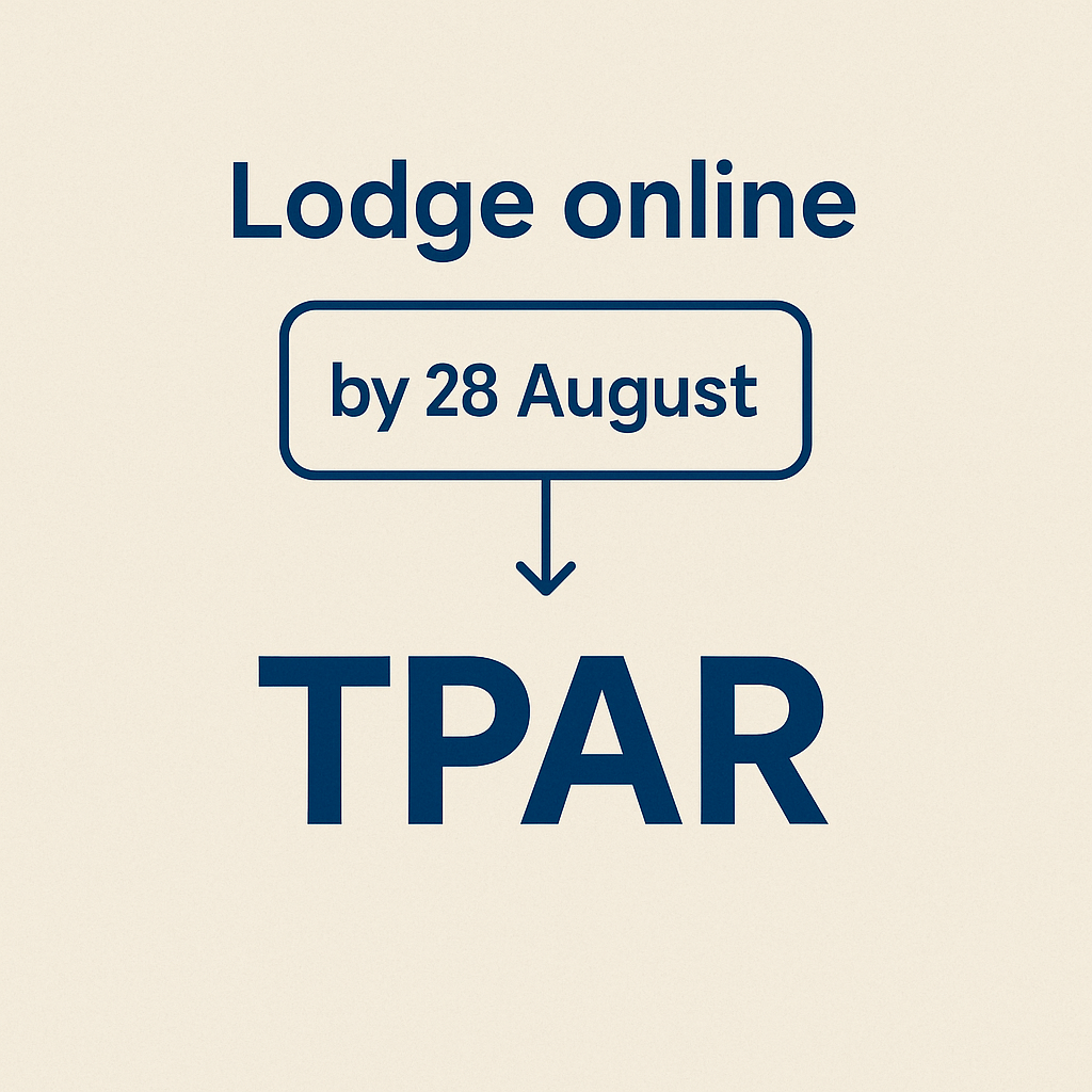 lodge a TPAR