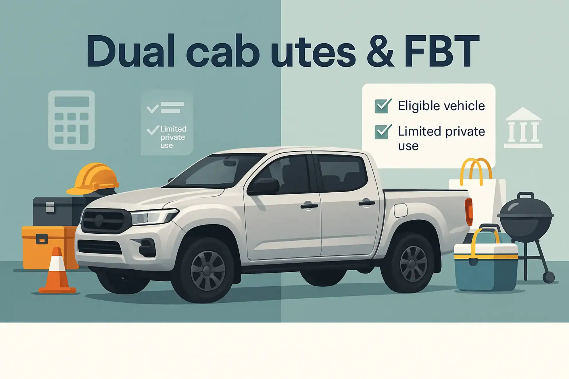 Dual cab utes and FBT